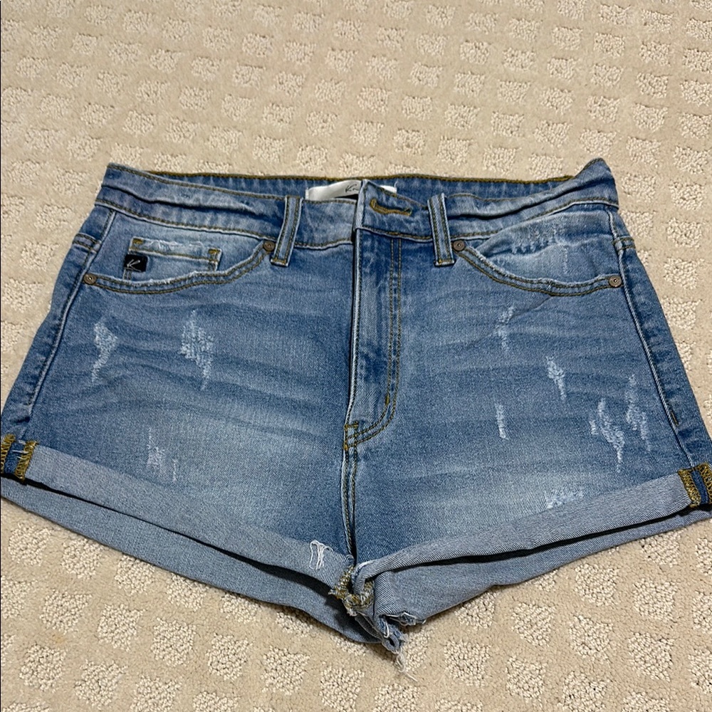 KanCan Denim Blue Women's Shorts